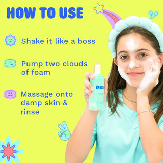 Squeaky Clean Cleanser Gentle Face Wash For Kids