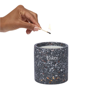 Travertine Plantable Candle