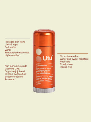 SPF50 Stick Clean Mineral Sunscreen-Stiq