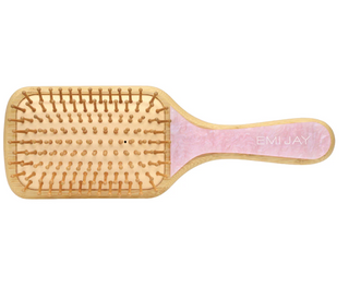 Bamboo Paddle Brush In Pink Sugar