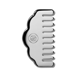 stainless steel gua sha stimulating scalp comb
