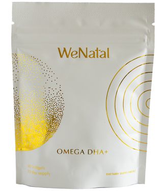 Sachet de recharge de suppléments prénatals d'huile de poisson Omega DHA+