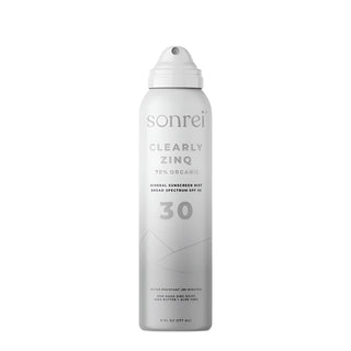 Clearly Zinq Organic Mineral Sunscreen Mist Spf 30