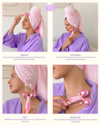 Pink Balls Face Massager