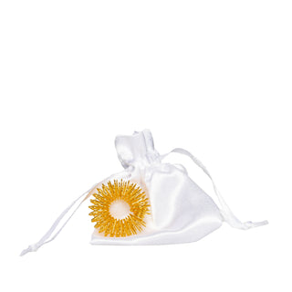 Gold Reflexology Acupuncture Massage Ring