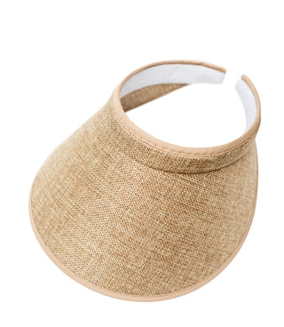 Wide Brim Visor - Sand