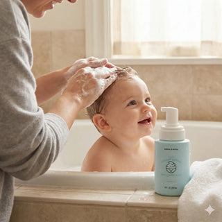 Lullaby Lather - Fragrance Free Infant Hair and Body Wash (EWG Certified)