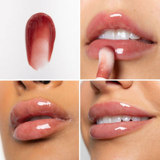 Lanolin Lip Elixir - Hibiscus - Sheer, Neutral Pink