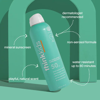 Kids Spf 50 All Sheer Mineral Sunscreen Spray