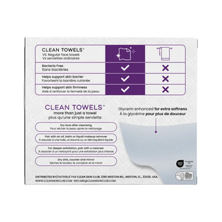 Clean Towels® XL Healthy Aging Travel - 10 Count