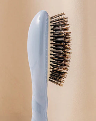 N.01 SMALL Shine & Care HairBrush LIGHT BLUE