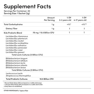 Kids' Tasteless Digestive Pre+Probiotic