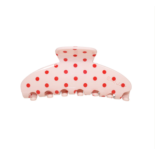 Big Effing Clip in Blush Polka Dot