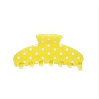 Big Effing Clip in Citrus Polka Dot