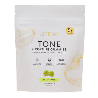 Tone Creatine Gummies Pouch - Sour Green Apple (60 gummies)
