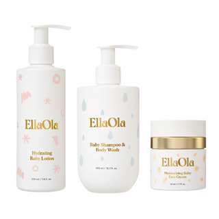 EllaOla Baby Bath and Body Essentials Bundle