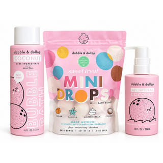 Dabble & Dollop Coconut & Sweet Treats Bath Bundle