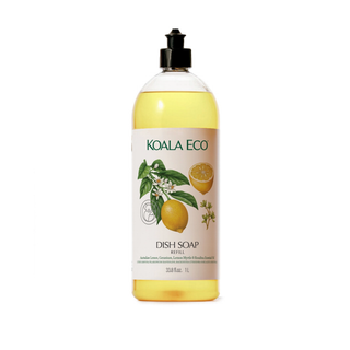 Natural Dish Soap - Australian Lemon, Geranium, Lemon Myrtle & Rosalina - REFILL