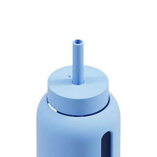 Mini Lounge Straw Cap | 17oz - CORNFLOWER