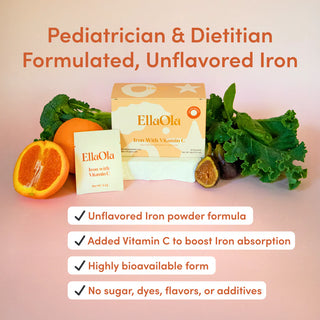Kids' Tasteless Iron + Vitamin C