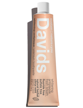 Davids premium toothpaste / herbal citrus peppermint