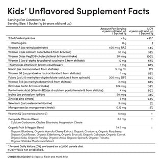 Kids' Essential Tasteless Multivitamin