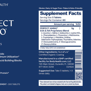 Perfect Amino Tablets (coated)