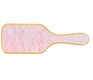 Bamboo Paddle Brush In Pink Sugar