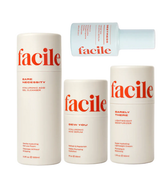 Core Four Skincare System W/ Destress Serum