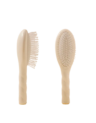 N.04 The Small Detangling & Massaging HairBrush CREAMY WHITE