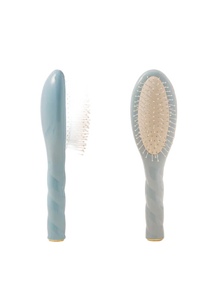 N.04 The Small Detangling & Massaging HairBrush LIGHT BLUE