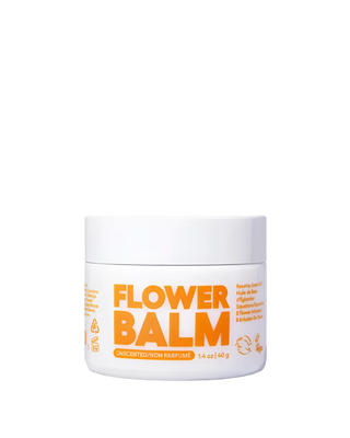 Flower Balm Glass Jar