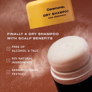 Oil-Absorbing Dry Shampoo Pouf