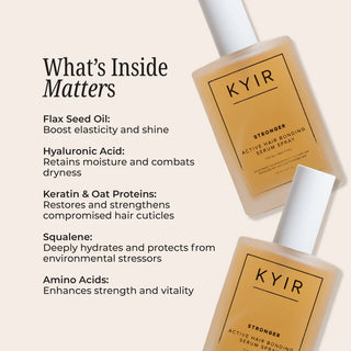 Kyir STRONGER Active Hair Bonding Serum Spray